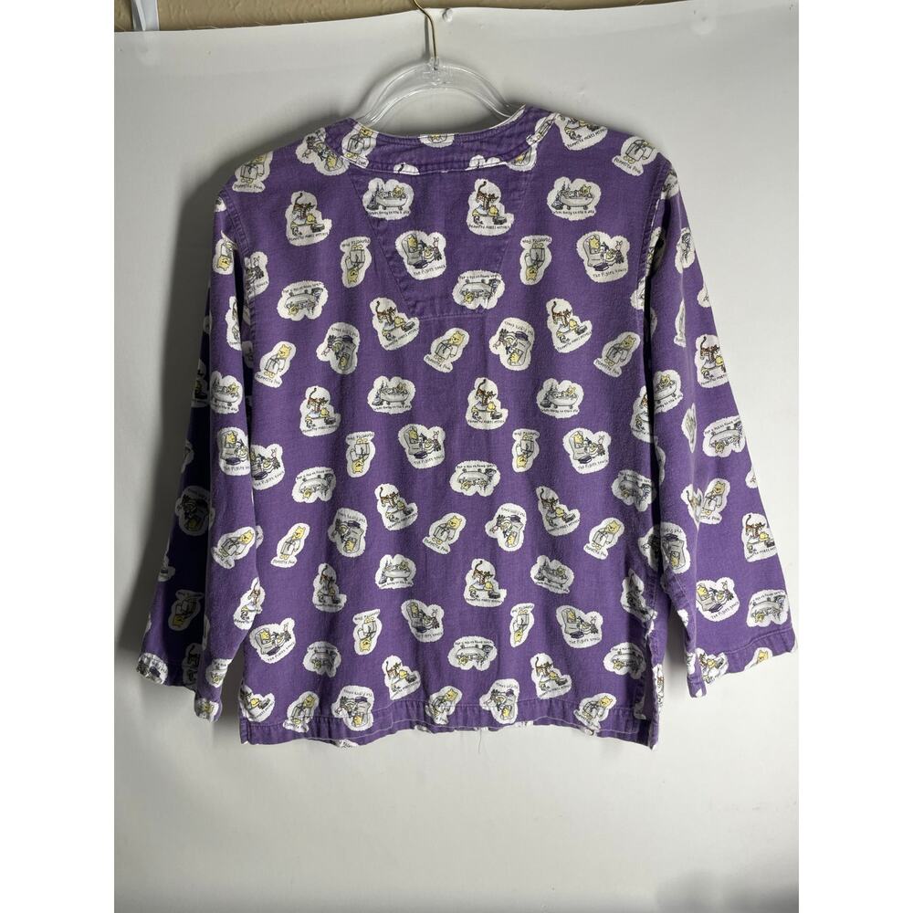Disney Purple Minnie Mouse Two-Piece Pajama Set - Picture 4 of 7